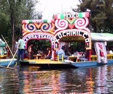 Kanalbådene i Xochimilco